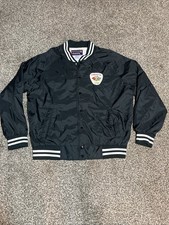 Vintage Kaytex Black Embroidered Corvette Club Of Utah Spots Jacket XL