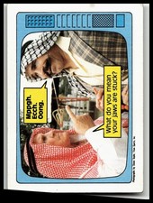 1985 Topps WWF Pro Wrestling Stars #63 Iron Sheik / Freddie Blassie