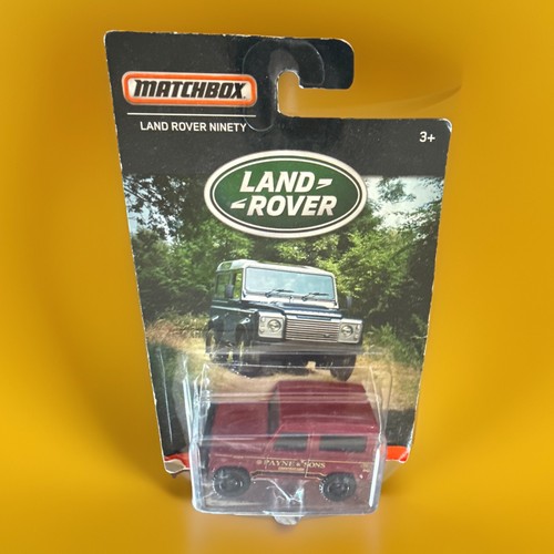 Matchbox Land Rover Series - Land Rover Ninety Red NEW - Picture 4 of 4