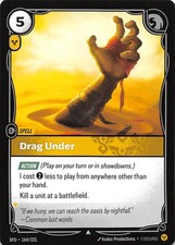 Drag Under 164/221 Spiritforged Riftbound League of Legends