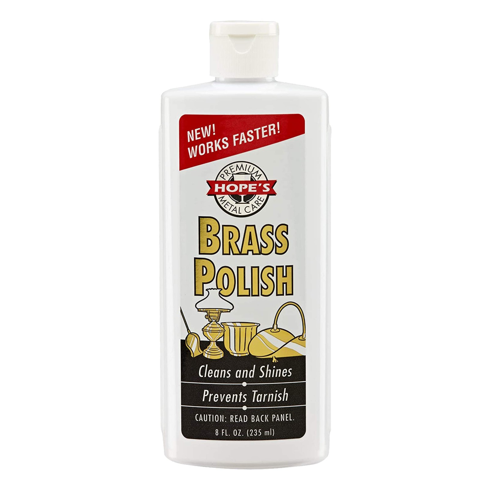 Brass and Copper Polish Cleaner - Tarnish Remover for Home Decor and Jewelry