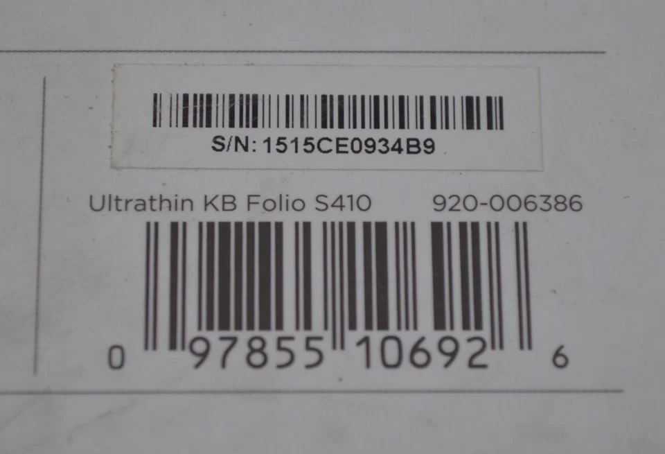 Logitech Ultrathin Keyboard Folio S410 *New Unused* - Image 4 of 4