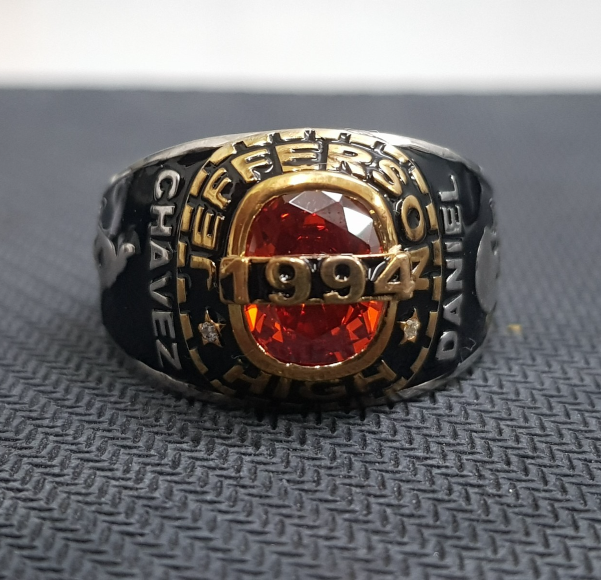 Men And Women Fully Personalized Class Ring For Any Year Custom