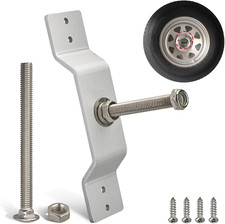 Anina Spare Tire Carrier for Enclosed Trailer, Wall Mount Bracket Holder for Veh