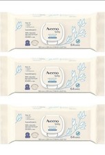 BL Aveeno Baby Wipes 64 Count Sensitive 3 Pack - Multiple Discount