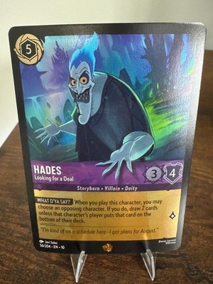 Hades - Looking for a Deal 56/204 Whispers in the Well Cold Foil