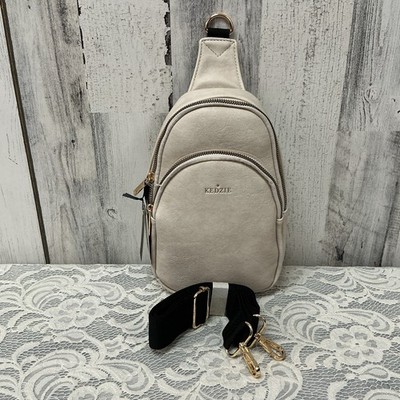 Kedzie Cream Sunset Sling Mini Backpack