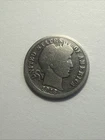 1916  SILVER BARBER DIME (2653)