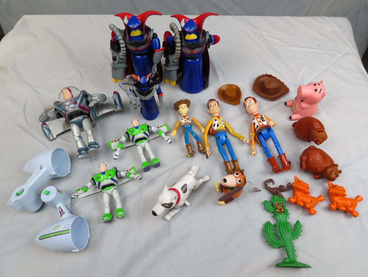 Disney Pixar Toy Story 2 figure lot 20+ Buzz Woody Zurg Pig | eBay