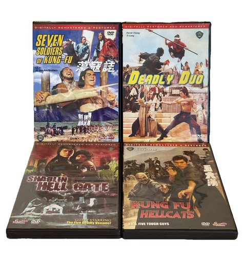 Martial Arts Kung Fu Film Collection - x 4 DVD Discs