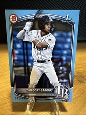 2025 Bowman - Prospects Gregory Barrios #BP-7 Sky Blue /499 (RC)