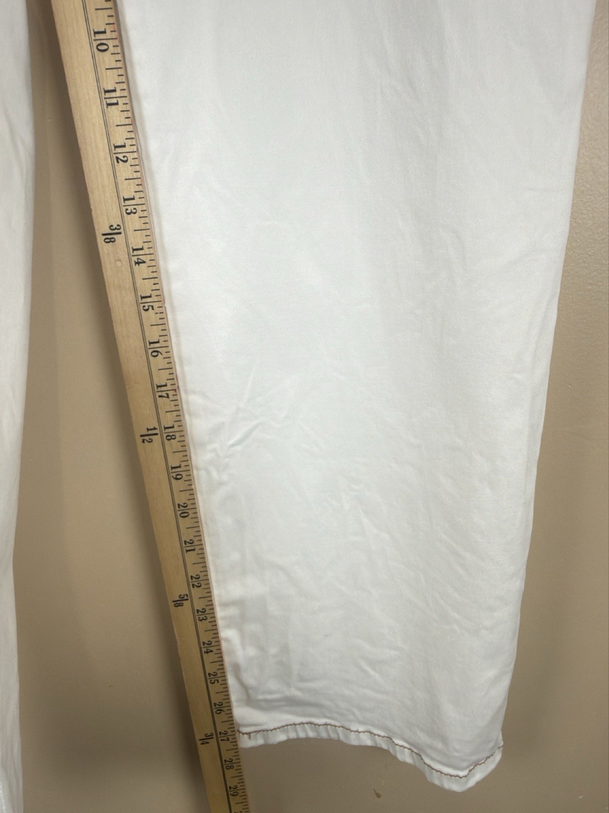 Joie Off-White Straight Leg Cargo Pants Mid Rise Minimalist Utility Style Size 8 thumbnail 12