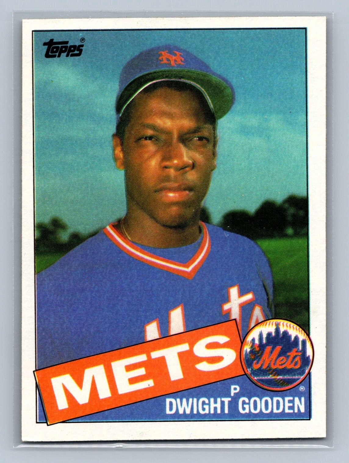 DWIGHT GOODEN 1985 Topps Baseball RC Rookie #620 New York Mets