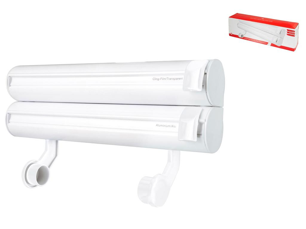 Portarotoli Cucina 3 Posti Bianco Home