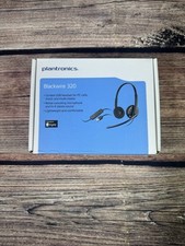 Plantronics PL-HW261N 64339-31 Wired SupraPlus Headset Cisco  Avaya Compatible