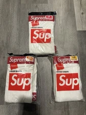 Supreme X Hanes Underwear 4 Pack