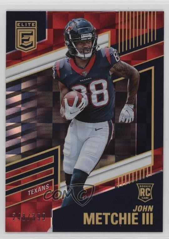 2022 Panini Donruss Elite Rookies Red 248/399 John Metchie III #126 6o3