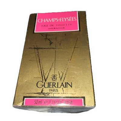 Vintage Guerlain Paris Champs-Elysees Eau De Toilette 1.7 Fl oz Sealed Unopened