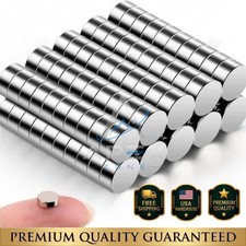 100 Pcs Neodymium Magnets 5x2 mm Strong Small Disc Round Magnet for DIY Crafts