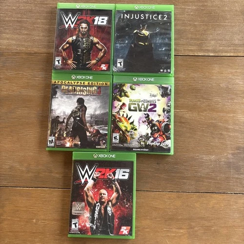 xbox one game lot Of 5