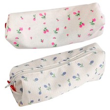 Flower Pencil Pouch Cosmetic Bag Cute Pen Pouch Floral Pouch Pencil Responsible
