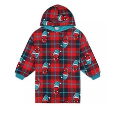 Marvel Spider-Man Character Kids Oversized Pullover Robe Christmas Holiday L/XL