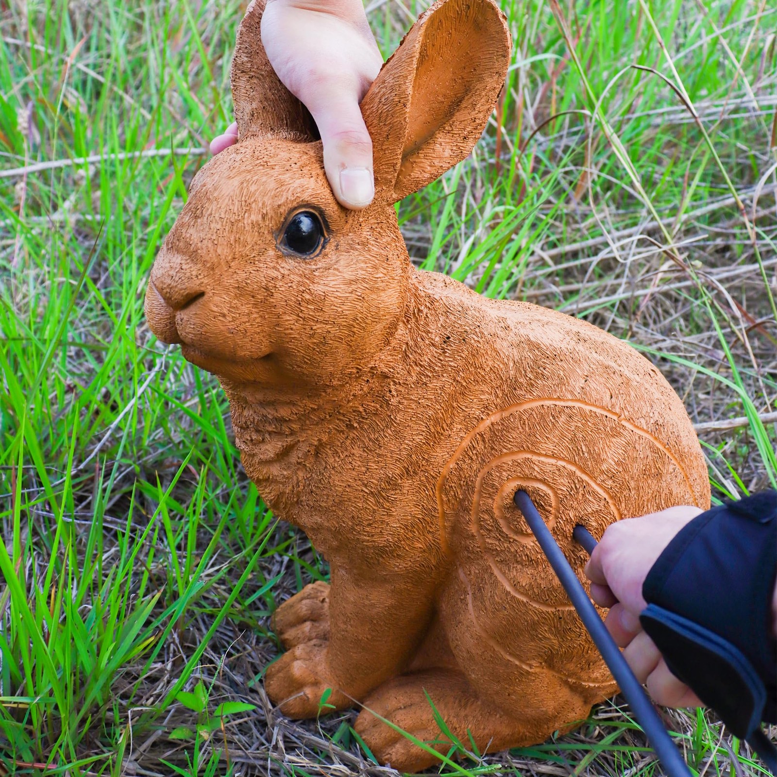 3D Rabbit Archery Targets with Group-Stand for Hunting and Target Shooting