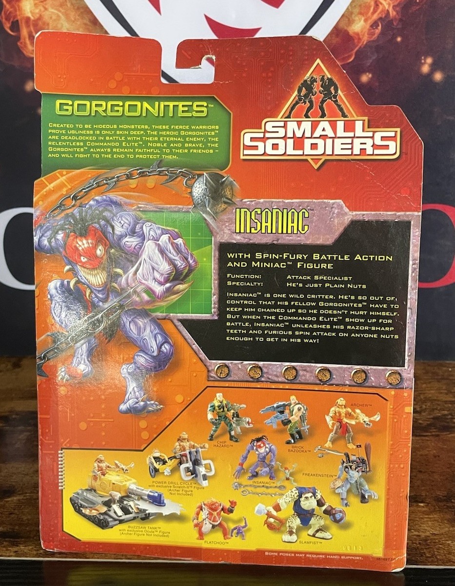 Small Soldiers Gorgonites Insaniac Action Figure 55152 Kenner for