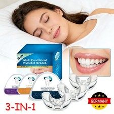3 Stück Aufbissschiene Knirscherschiene Beißschiene Zahnschiene Zähnepressens DE