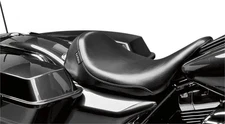 Le Pera Black Smooth Silhouette Solo Seat for Harley Road Glide Special 15-23