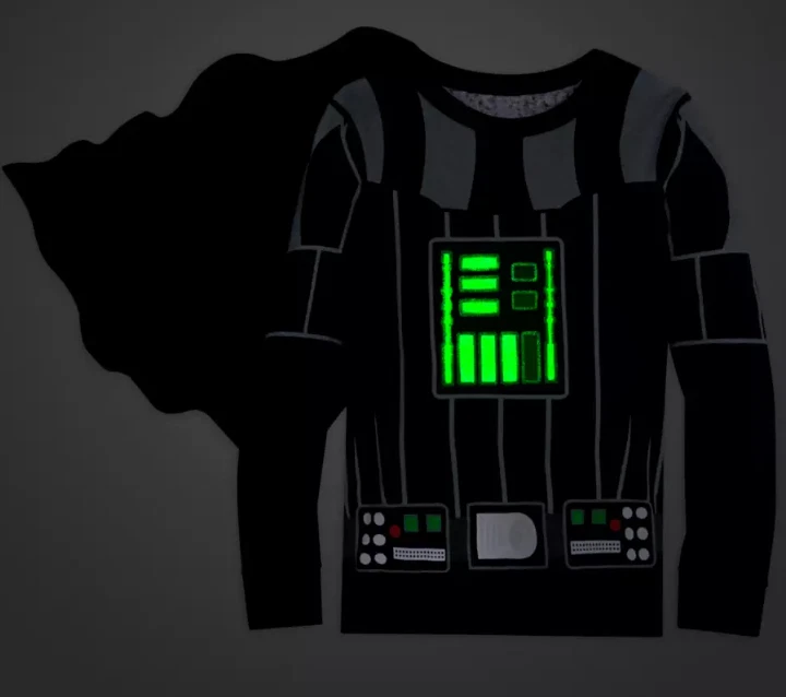 NEW Disney Store Darth Vader PJ Pal Costume Pajamas size 5 NWT Star Wars - Image 4 of 4