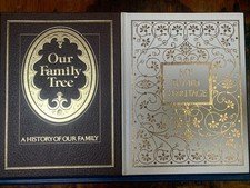 NEW Genealogy Recording Books: Our Family Tree, My Family Heritage Large
