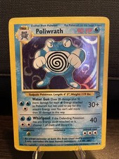 Poliwrath Holo 15/130 Base Set 2 Unlimited Holo Rare Pokémon TCG  on eBay