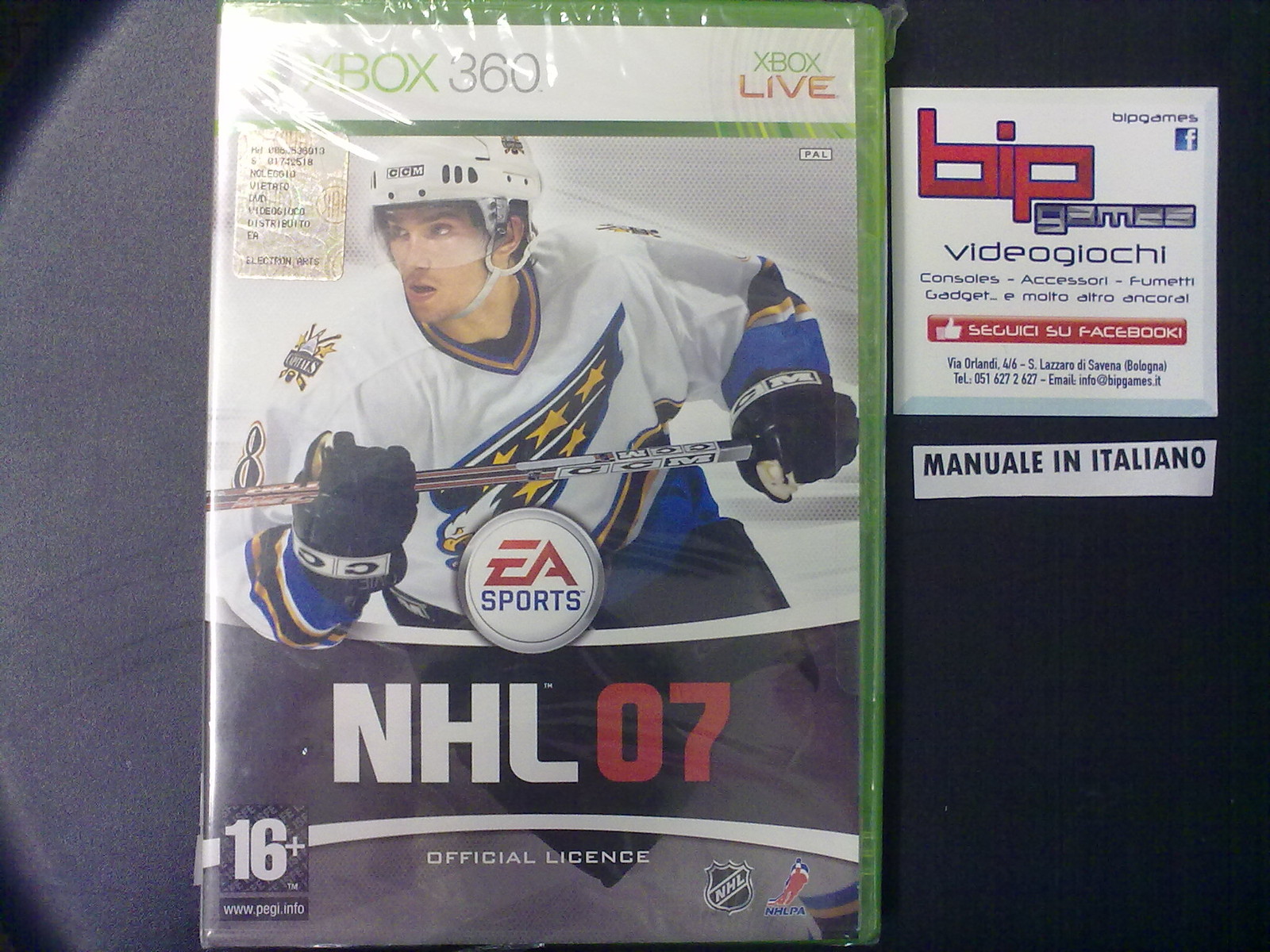NHL 07 XBOX360 PAL ITA NUOVO SIGILLATO