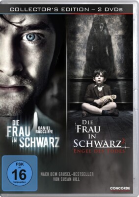 DIE FRAU IN SCHWARZ 1+2-COLLECTOR'S EDIT 2 DVD A. PIDGEON/DANIEL RADCLIFFE NEU