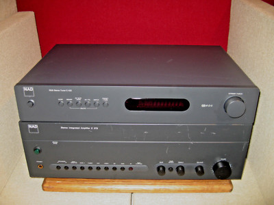 NAD C370 & C422  Integrated Amplifier & TUNER NEWLY INSTALLED POWER CAPACITOR'S 