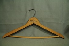 Vintage old Community Valet Service Manhasset, LI wooden coat hanger nice wood
