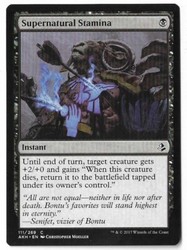 Supernatural Stamina 111/269 Common Amonkhet Magic: The Gathering