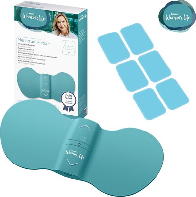 BEURER EM 55 Menstrual Relax+ 10059 TENS Wärme Medikamentfreie Schmerzlinderung