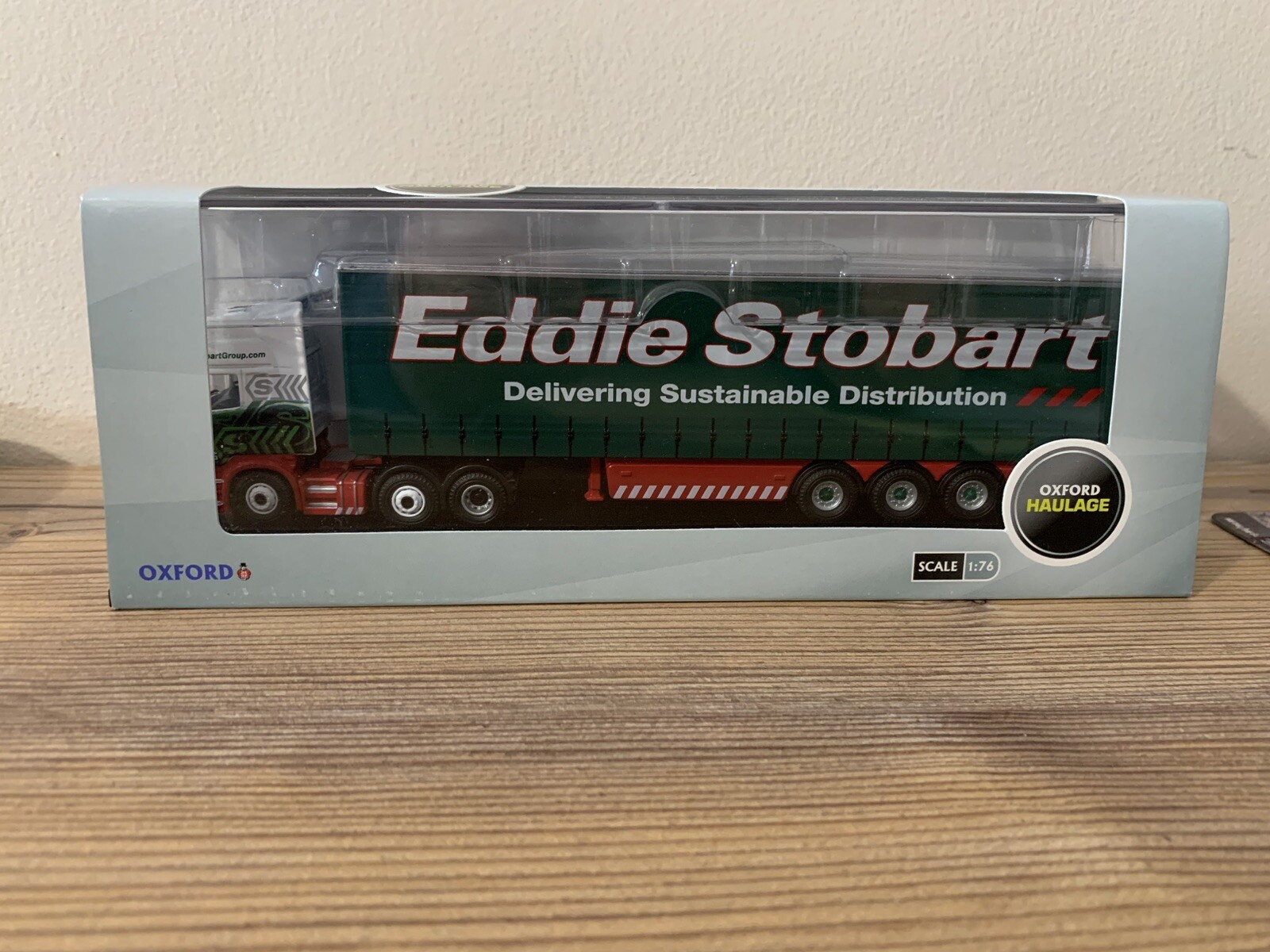 OXFORD HAULAGE SCANIA TOPLINE CURTAINSIDE EDDIE STOBART(KAREN PATRICIA)-STOB002