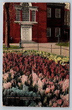 1911 Hyacinth Bed Independence Square Philadelphia Pennsylvania PA Postcard
