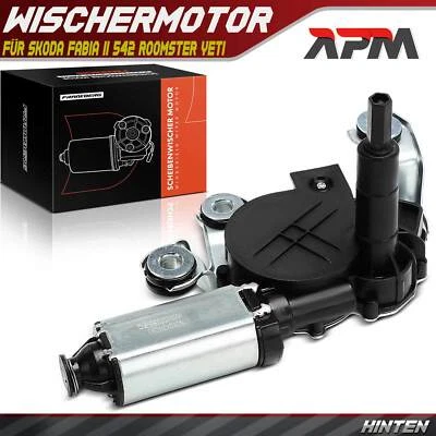Wischermotor Scheibenwischermotor Hinten für Skoda Fabia II 542 Roomster Yeti - Bild 1 von 4