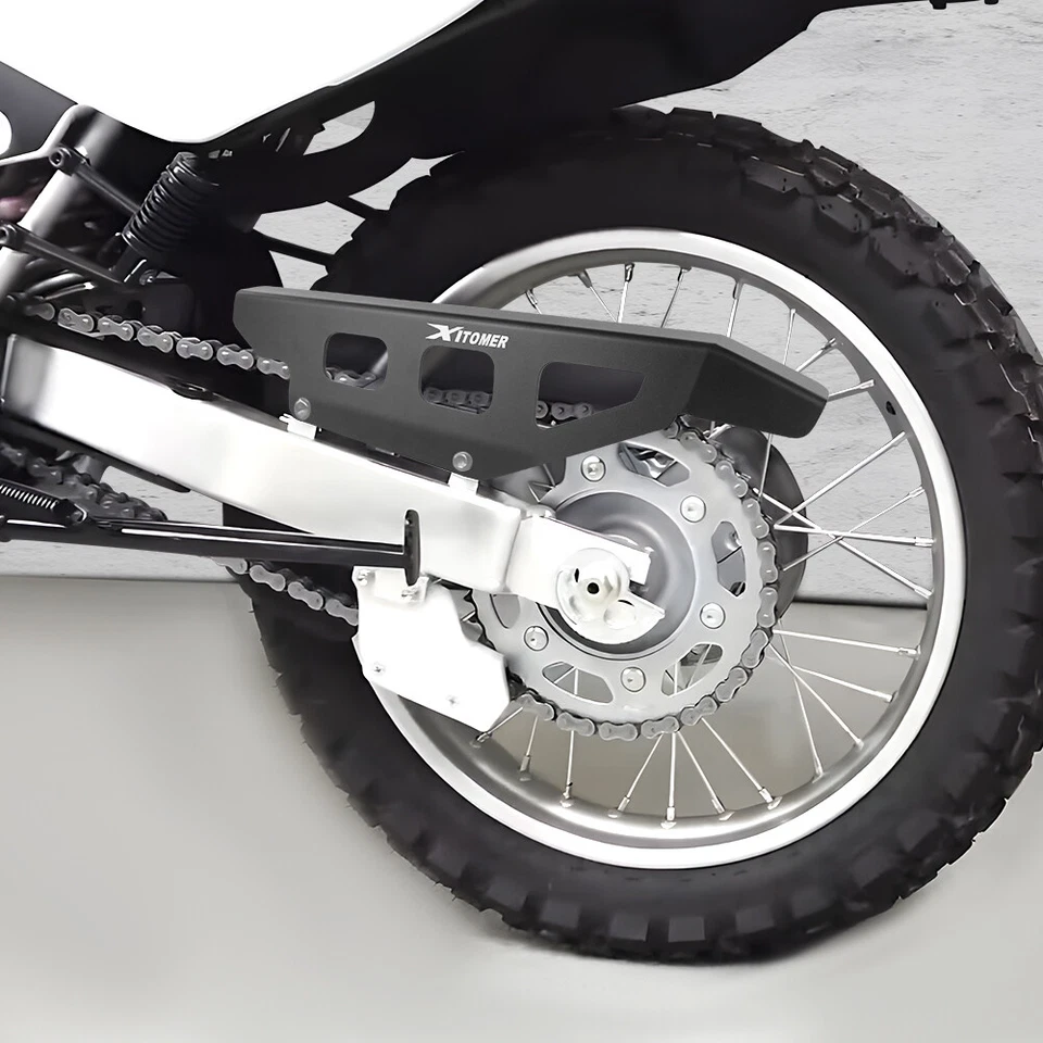 Protector de cadena trasero apto para Honda XR250L 1991-1996 XR650L 1993-2024 Foto 2 de 4