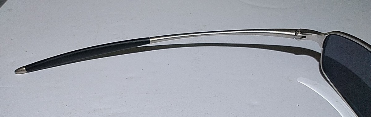 NOS Vintage Oakley Square Wire 2.0 RARE Y2K Silver Blue NOS Vintage Oakley Square Wire 2.0 RARE Y2K Silver Blue