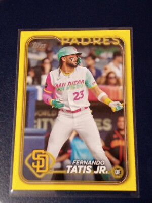 稀少TATIS JR. 2024 Topps Holiday Fernando Tatis Jr. #H44 Holiday Tree San