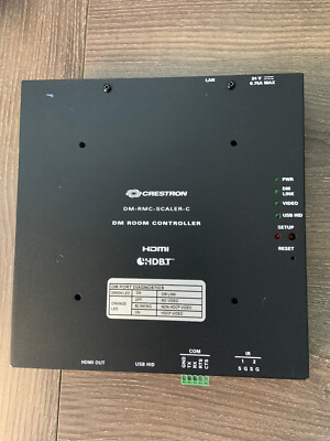 Crestron DM-RMC-SCALER-C power supply not included DM Room Controller Free Ship