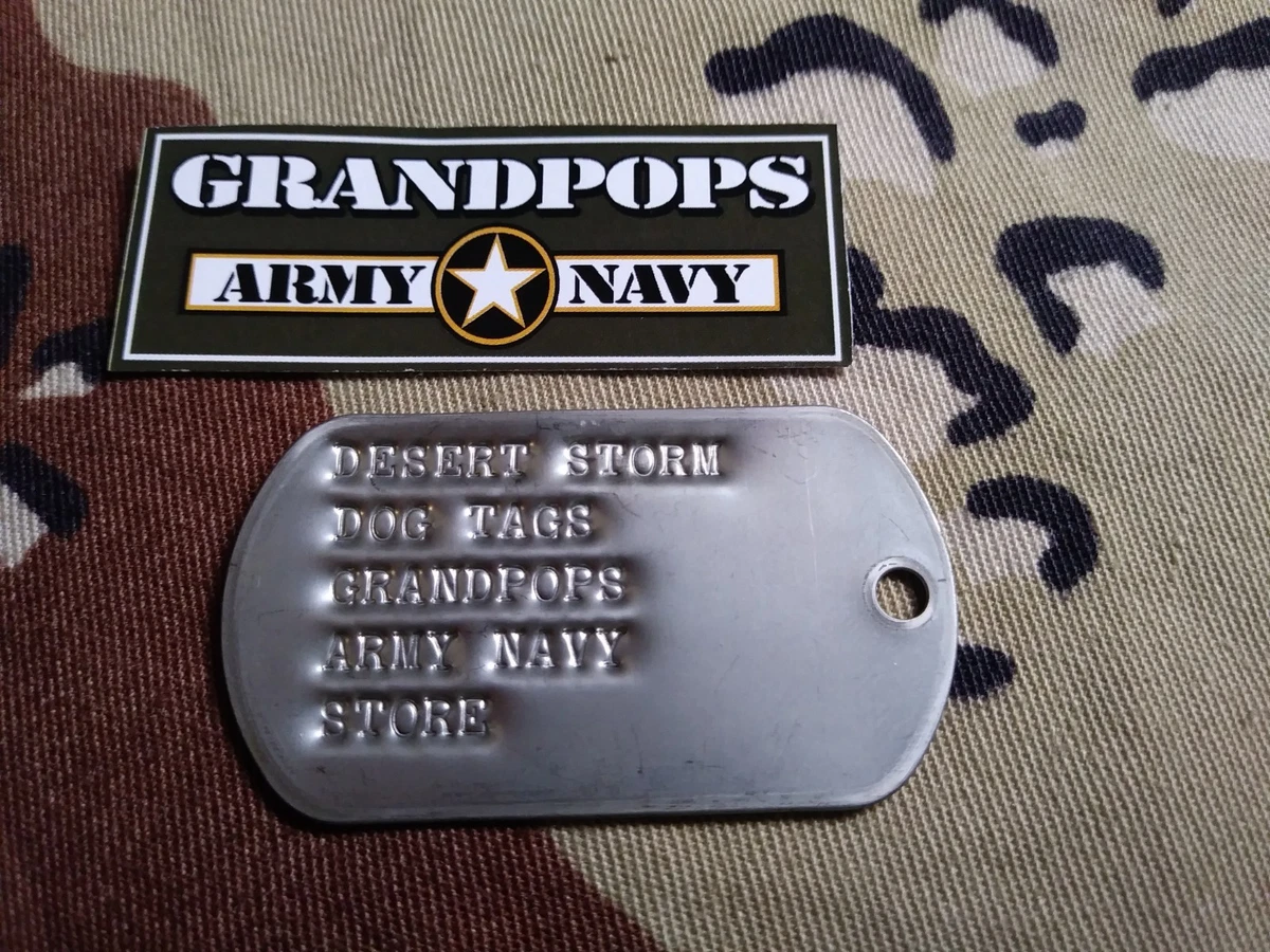 Military Dog Tags - TJM Promos Inc.