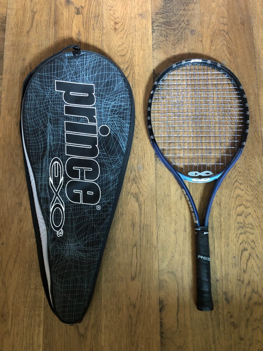 PRINCE EXO3 BLUE OS 110 TENNIS RACQUET 4 3/8 With Case | eBay