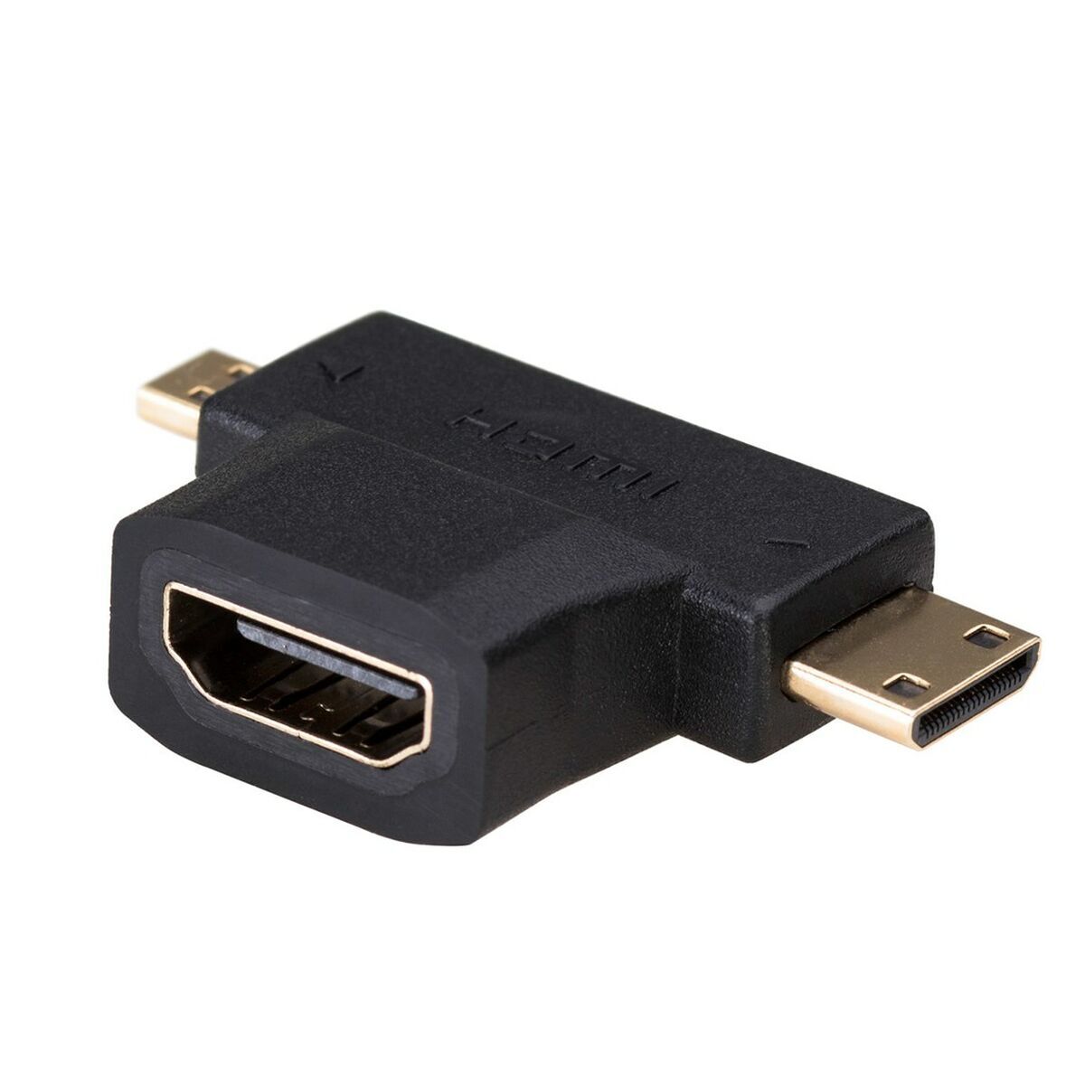 Thumbnail - Adapter Hdmi Auf Mirkro Hdmi Akyga Ak-ad-23 Mini Hdmi Schwarz