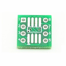 100PCS SOP8 SO8 SOIC8 TO DIP8 Interposer board pcb Board Adapter Plate NEW T2
